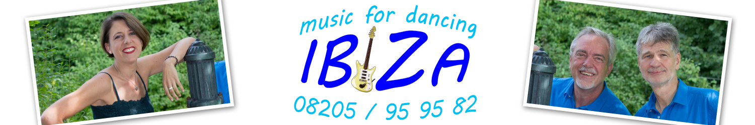 Danny, Gerhard und Jürgen von IBIZA Band IBIZA im Grünen